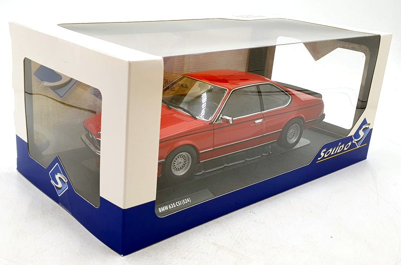 Solido 1/18 Scale Diecast S1810301 - BMW 635 CSI E24 1984 - Henna Red