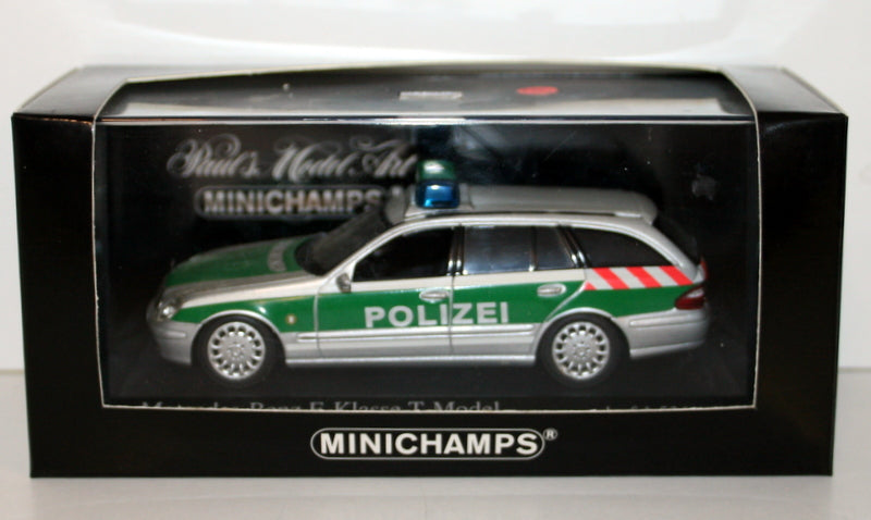 Minichamps 1/43 Scale 400 031591 Mercedes Benz E Class T model Polizei Berlin