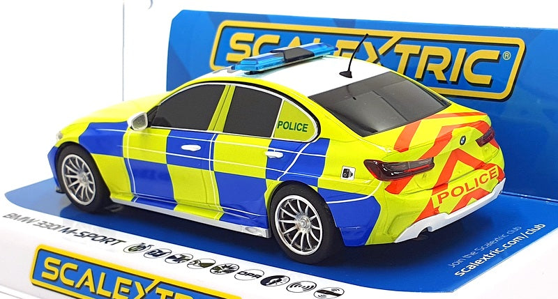 Scalextric 1/32 Scale Slot Car C4165 - BMW 330i M-Sport #21 Police Edition