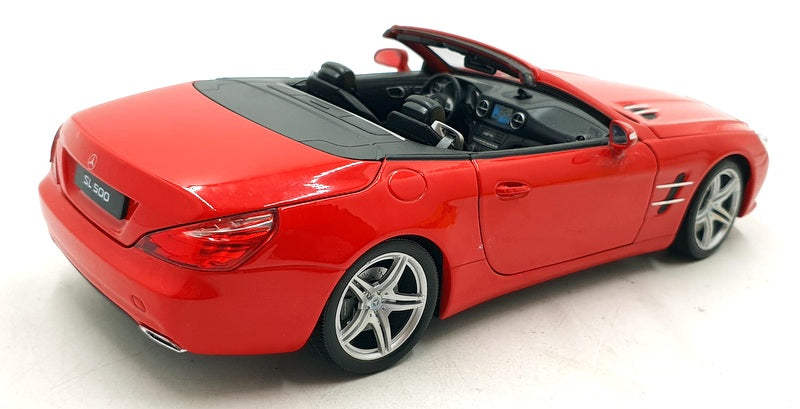 Welly 1/18 Scale Diecast 211124G - Mercedes-Benz SL 500 - Red