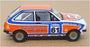 Vanguards 1/43 Scale VA12502 - Ford Fiesta 1980 British Saloon Car C/Ship Curnow