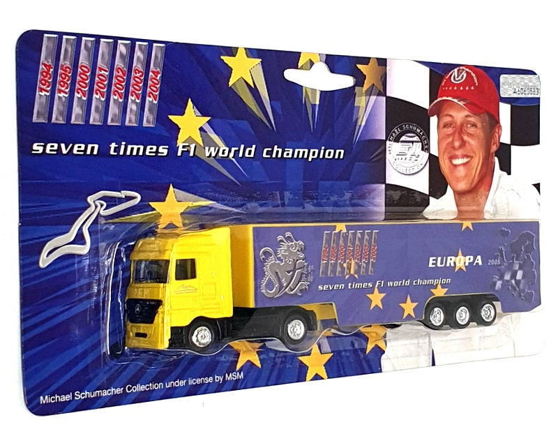 Adtruck 52896 - Mercedes Benz F1 Truck Europa 2005 Michael Schumacher