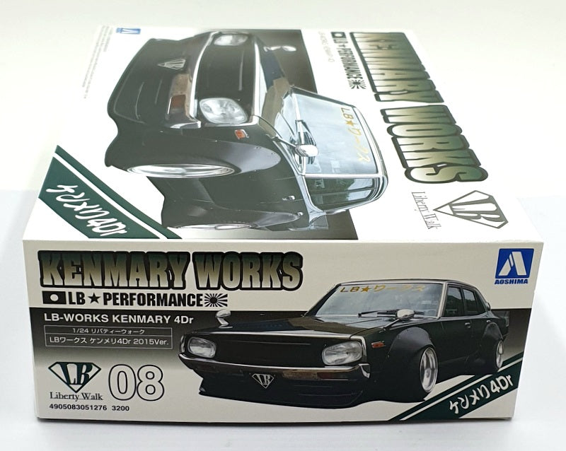 Aoshima 1/24 Scale Unbuilt Kit 051276 2015 Liberty Walk No.8 LB Kenmary 4Dr #08