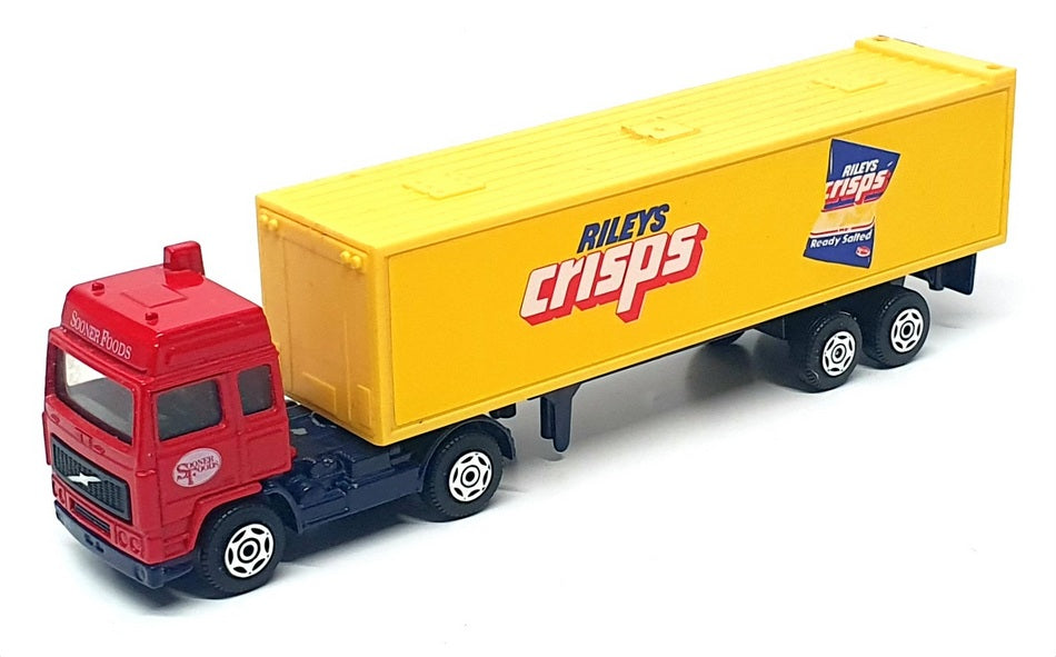 Corgi 1/64 Scale SF02 - Volvo Truck & Trailer "Sooner Foods" - Red/Yellow