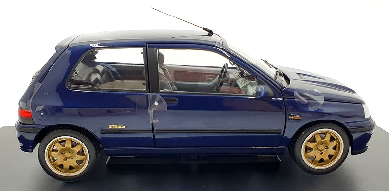 Norev 1/18 Scale Diecast 185230 - Renault Clio Williams 1993 - Blue