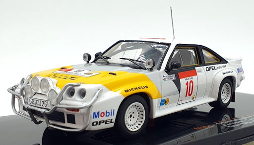 Ixo 1/43 Scale Diecast RAC251 - Opel Manta 400 #10 2nd Safari Rally 1984