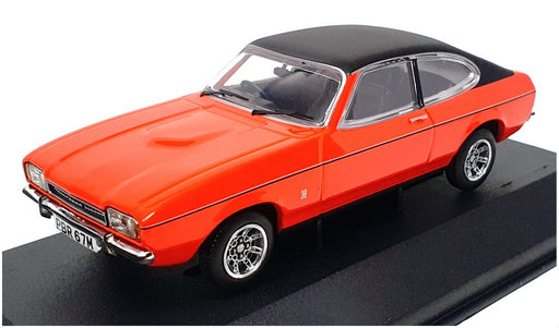 Vanguards 1/43 Scale VA15401 - Ford Capri Mk2 3L Ghia Automatic - Sebring Red