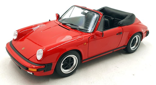 Minichamps 1/18 Scale 100 063030 - Porsche 911 Carrera Cabriolet 3.2 1983 Red