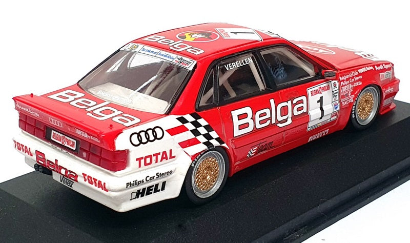 Minichamps 1/43 Scale 21120 - Audi V8 Evo #1 Belga Verellen - Red