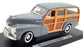 Welly 1/18 Scale Diecast 9848W - 1948 Chevrolet Fleetmaster - Grey