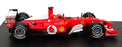 Hot Wheels 1/43 Scale Diecast 54618 - F1 Ferrari F-2002 M.Schumacher