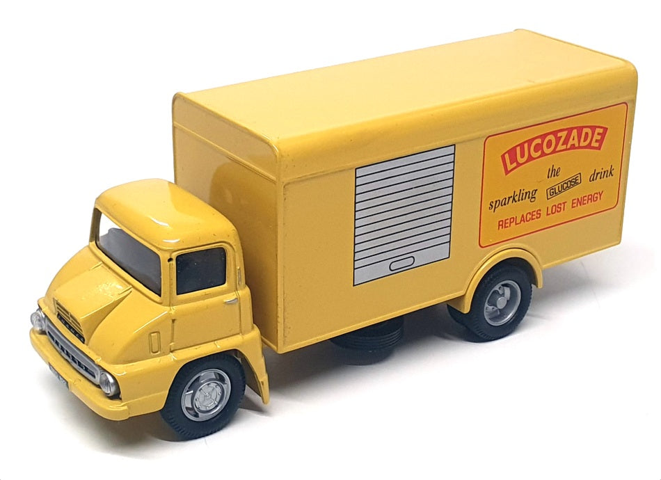 Corgi 1/50 Scale 30306 - Thames Trader Box Van "Lucozade" - Yellow