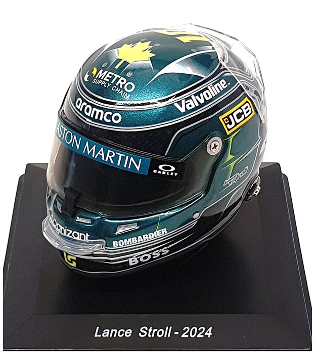 Spark 1/5 Scale 5HF144 - Helmet F1 Aston Martin Lance Stroll 2024