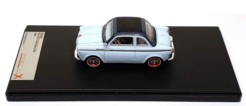 PremiumX 1/43 Scale PR0020 - 1960 NSU Fiat Weinsberg 500 - Lt Blue