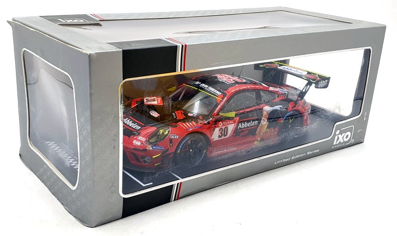 IXO 1/18 Scale Diecast LEGT18048 Porsche 911 GT3 R Nurburgring 2020 #30 Abbelen