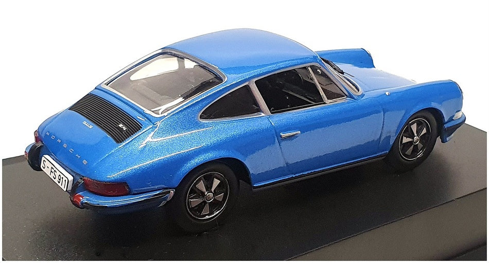 Atlas Editions 1/43 Scale 4 656 120 - 1973 Porsche 911 2.4 - Met Blue