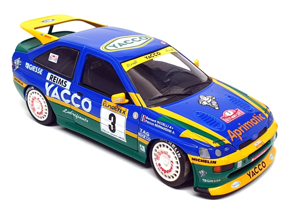 UT Models 1/18 Scale DC21823X - Ford Escort RS Cosworth - #3 Monte Carlo 1996