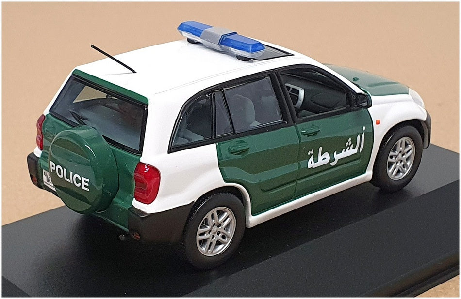 J Collection 1/43 Scale JC058 - Toyota RAV 4 Police Of Dubai 2003