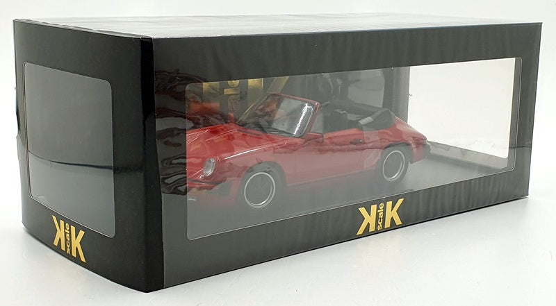 KK 1/18 Scale Diecast KKDC180752 - 1983 Porsche 911 SC Cabrio - Red