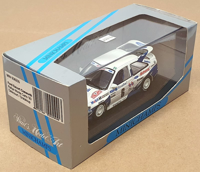 Minichamps 1/43 Scale MIN 938200 - Ford Escort Cosworth #6 Monte Carlo Rally '93