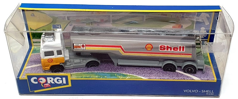 Corgi Appx 20cm Long Diecast 91340 - Volvo Tanker Truck (Shell)