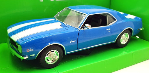 Welly NEX 1/24 Scale 22448W - 1968 Chevrolet Camaro Z28 - Blue