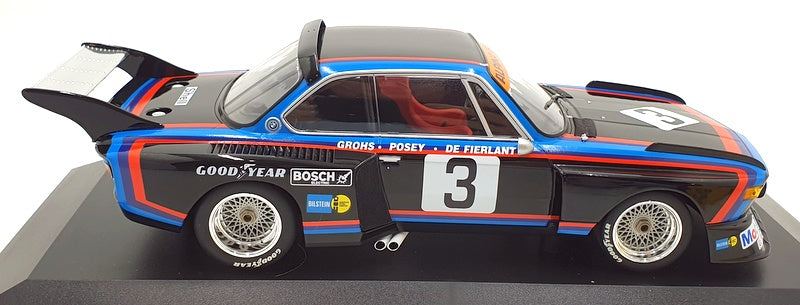 Minichamps 1/18 Scale Diecast 155 762603 - BMW 3.5 CSL Silverstone 6H 1976