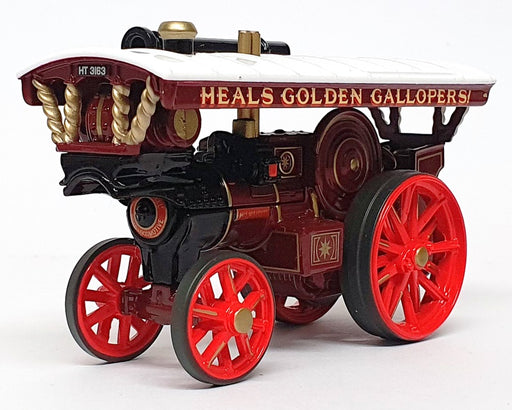 Corgi 9cm Long Diecast DG125029 - Burrell Showmans Engine Heals Golden Gallopers