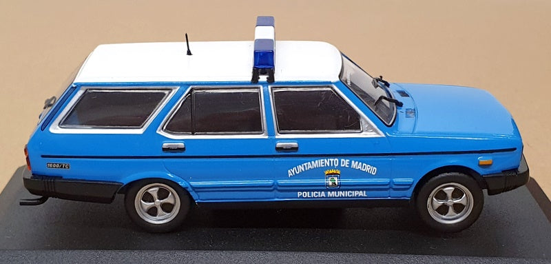 Altaya 1/43 Scale SP1980 - Seat 131 Panorama Policia Madrid 1980 - Blue/White