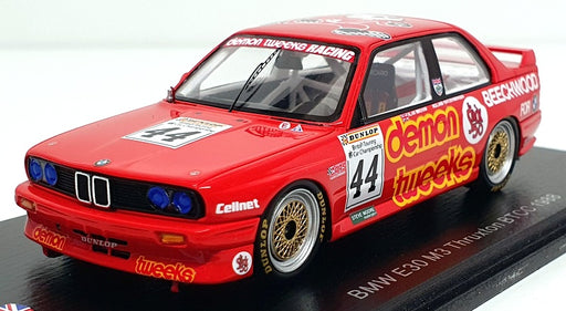 Spark Model 1/43 Scale UK016 - BMW E30 M3 Thruxton BTCC 1988 Ronald Ratzenberger