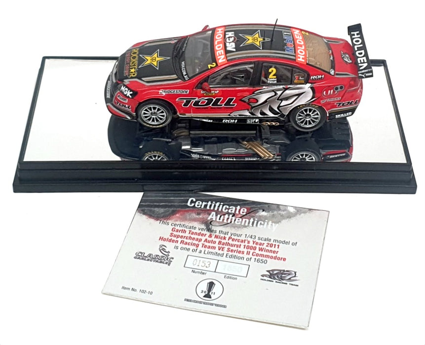 Classic Carlectables 1/43 Scale 102-10 - Holden VE #2 Bathurst 1000 Winner 2011