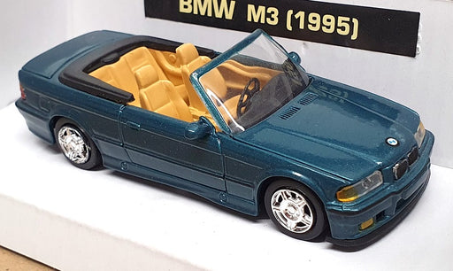 New Ray 1/43 Scale 48724 - 1995 BMW M3 Convertible - Met Green Blue