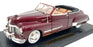 Anson 1/18 Scale Diecast 30345 - 1947 Cadillac Series 62 - Dark Met Red