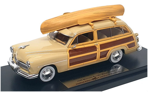 Goldvarg 1/43 Scale GC-050B - 1949 Mercury Woodie - Miami Cream