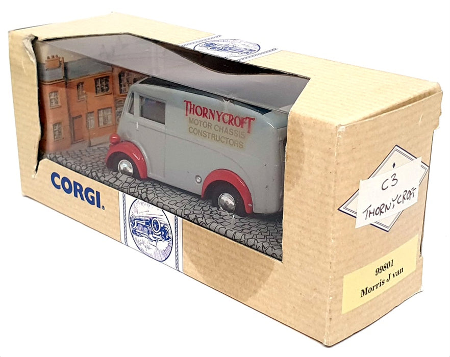 Corgi 1/43 Scale 99801 - Morris J Van (Thornycroft) Grey - REWORKED