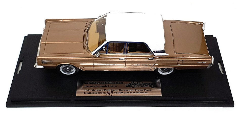 Goldvarg 1/43 Scale GC-027B - 1965 Mercury Park Lane - Breezeway Pecan Frost