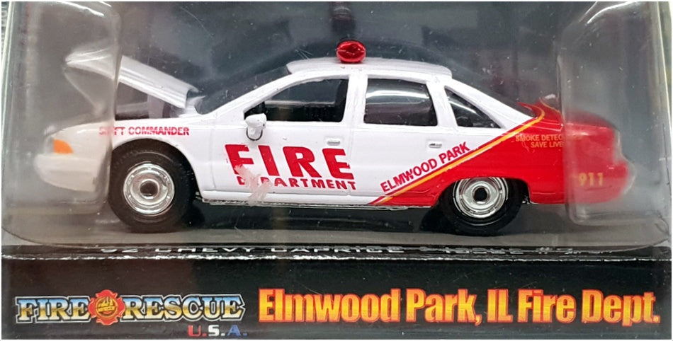 Racing Champions 1/64 Scale 94720 - '92 Chevy Caprice - Elmwood Park IL. FD