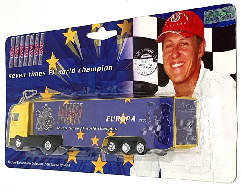 Adtruck 52896 - Mercedes Benz F1 Truck Europa 2005 Michael Schumacher