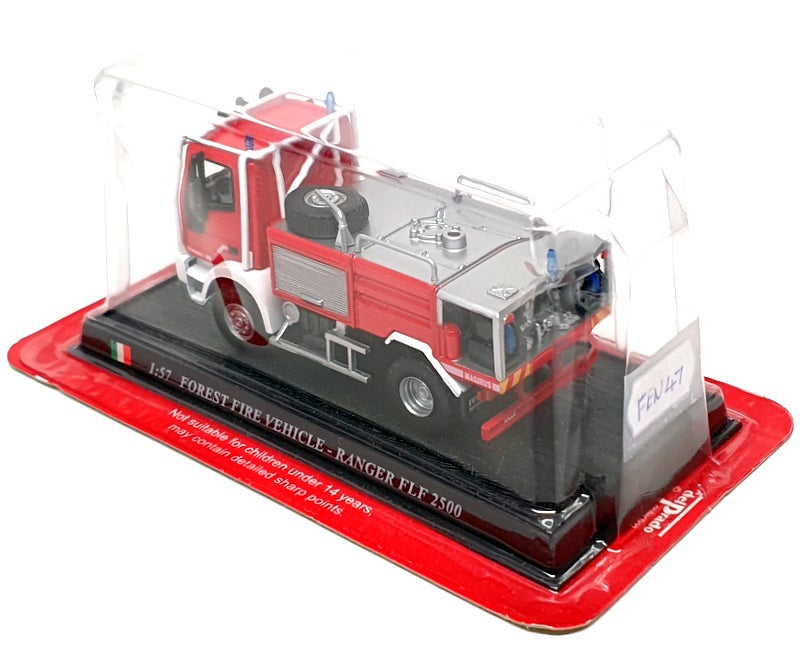 Del Prado 1/57 Scale FEN47 - Iveco FLF 2500 Forest Fire Vehicle - Red