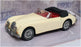 Matchbox Dinky 1/43 Scale DY036/A - 1960 Jaguar XK150 DHC - Cream