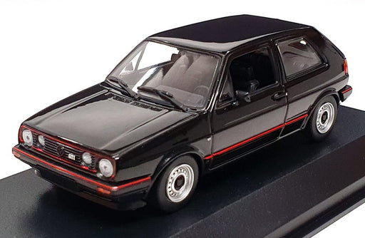 Maxichamps 1/43 Scale 940 054125 - 1985 Volkswagen Golf II GTI - Met Black