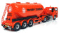 Corgi 1/50 Scale 74901 - ERF Powder Tanker Truck (Rugby Cement) Orange