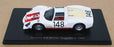 Spark 1/43 Scale 43TF66 - Porsche 906 #148 Winner Targa Florio 1966 - White/Red