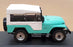 Whitebox 1/43 Scale Diecast WB234 - 1963 Jeep CJ-5 - Green/White