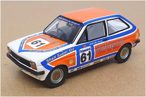 Vanguards 1/43 Scale VA12502 - Ford Fiesta 1980 British Saloon Car C/Ship Curnow