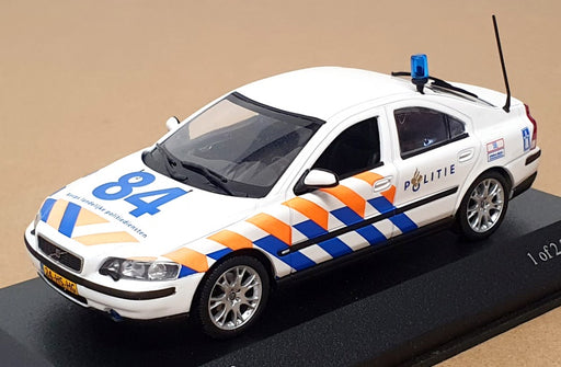 Minichamps 1/43 Scale 430 171290 - Volvo S60 Nederlandse Politie - White