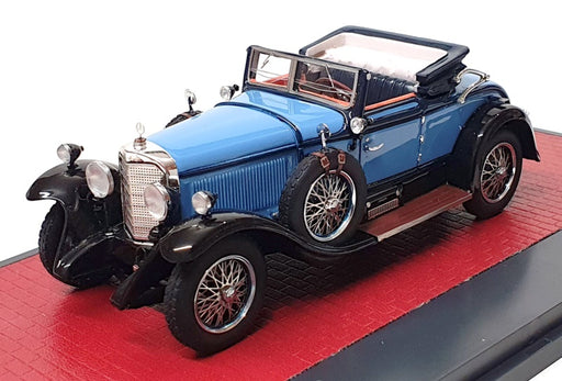 Matrix 1/43 Scale MX41302-201 - 1927 Mercedes Benz 630K Sport Cabriolet - Blue