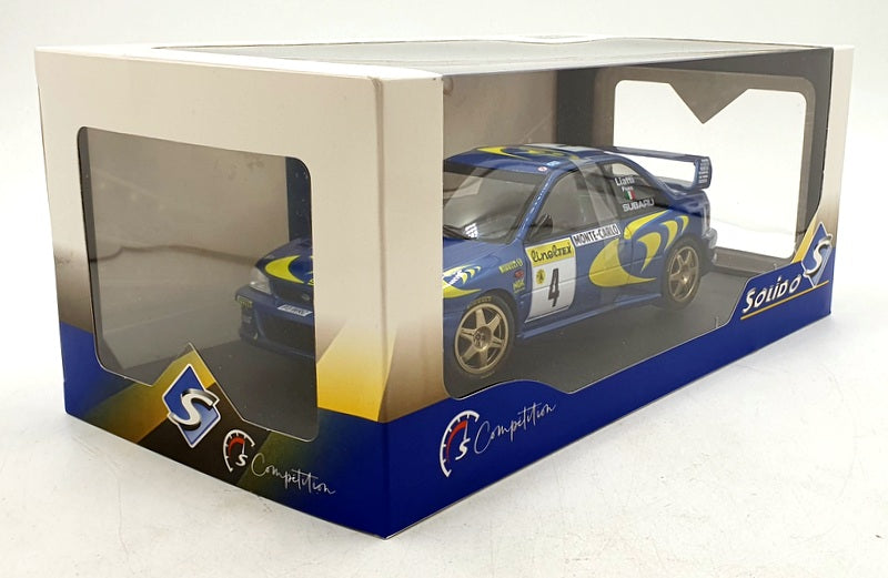 Solido 1/18 Scale Diecast S1807405 - Subaru Imprezza 228 Rallye Monte Carlo #4