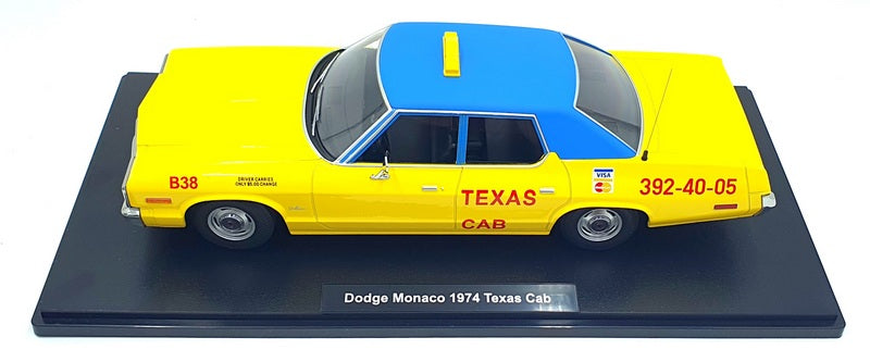 KK Scale 1/18 Scale KKDC181126 - 1974 Dodge Monaco - Texas Cab