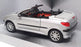 Welly 1/24 Scale Diecast AU9370W - Peugeot 206 CC Cabrio - Silver